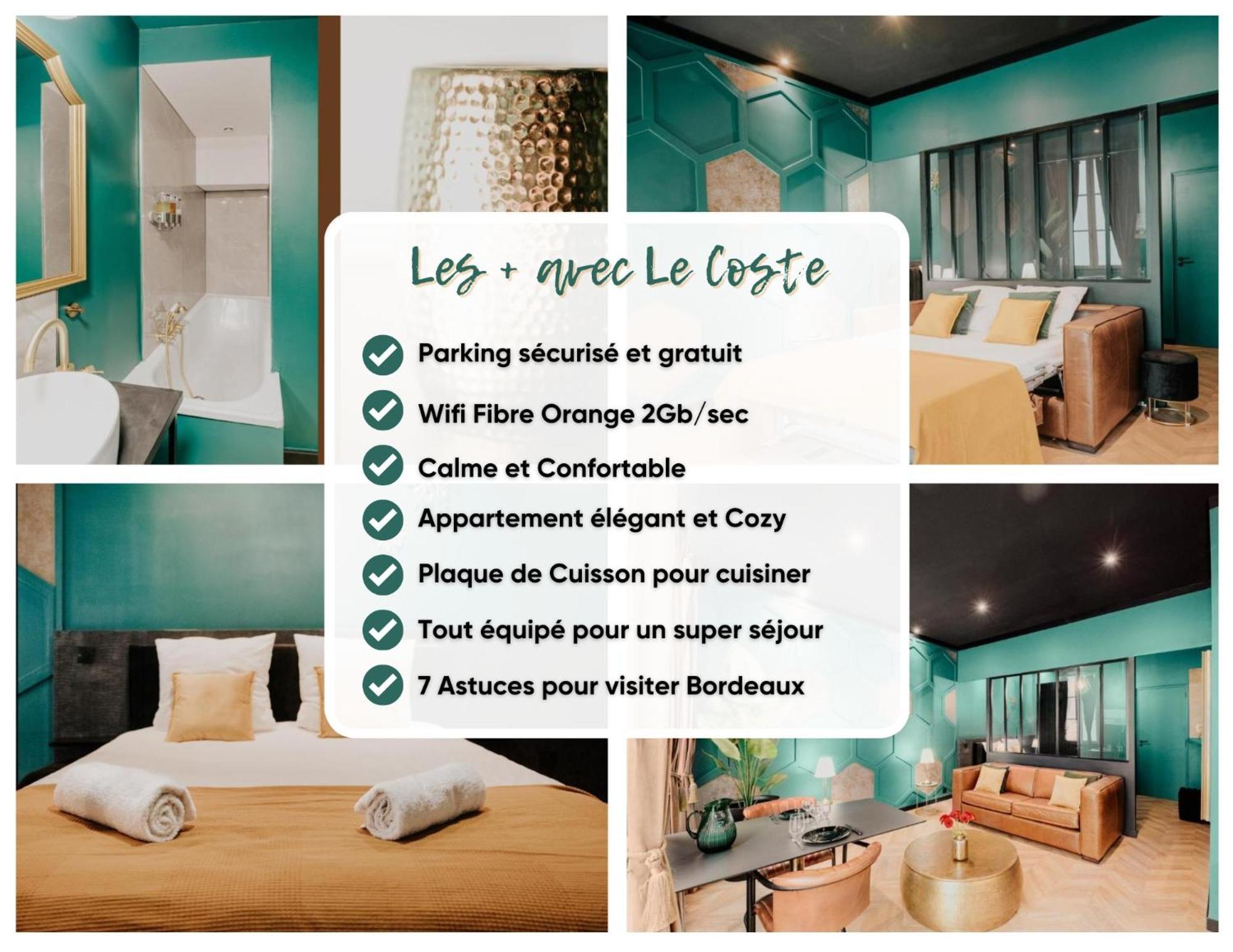 Free Parking - Self Checkin - Wifi - Netflix - City Center - Le Coste By SuperΜπορντό Εξωτερικό φωτογραφία